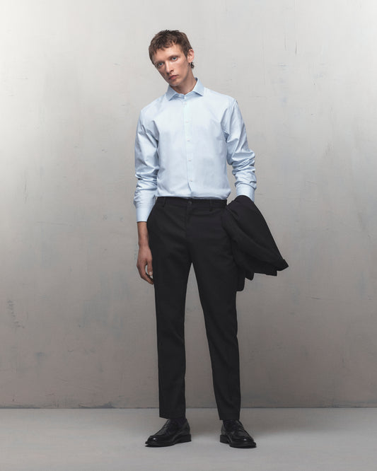 Slim-Ethan Shirt Ls Cut Away