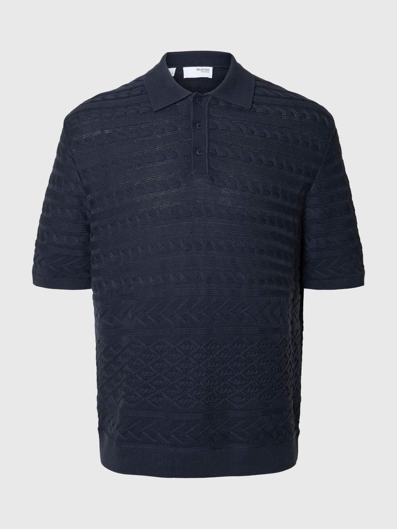 SLHDALTON SS POLO DE PUNT RELAXED STRUCT