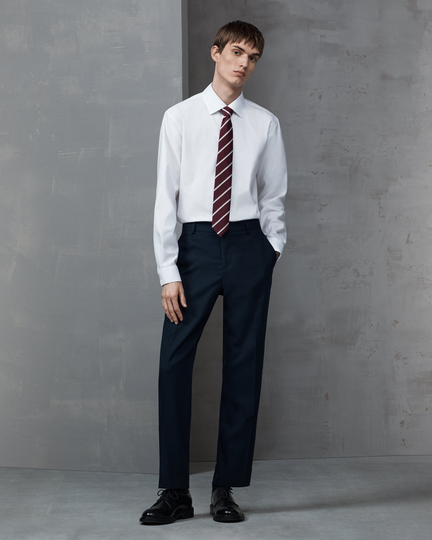 Camisa Slim Fit Hombre – Algodón Oxford, Elegante y Versátil