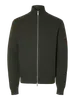Knit Structure Full Zip