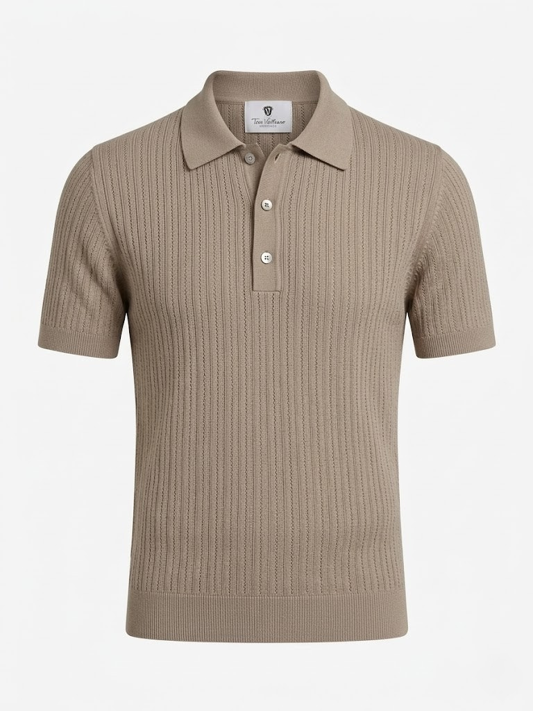 Polo punto crochet
