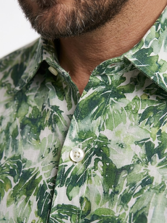 Camisa Estampat Fulles