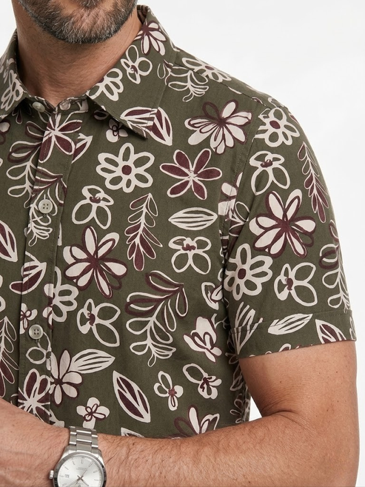 Camisa Estampado Floral