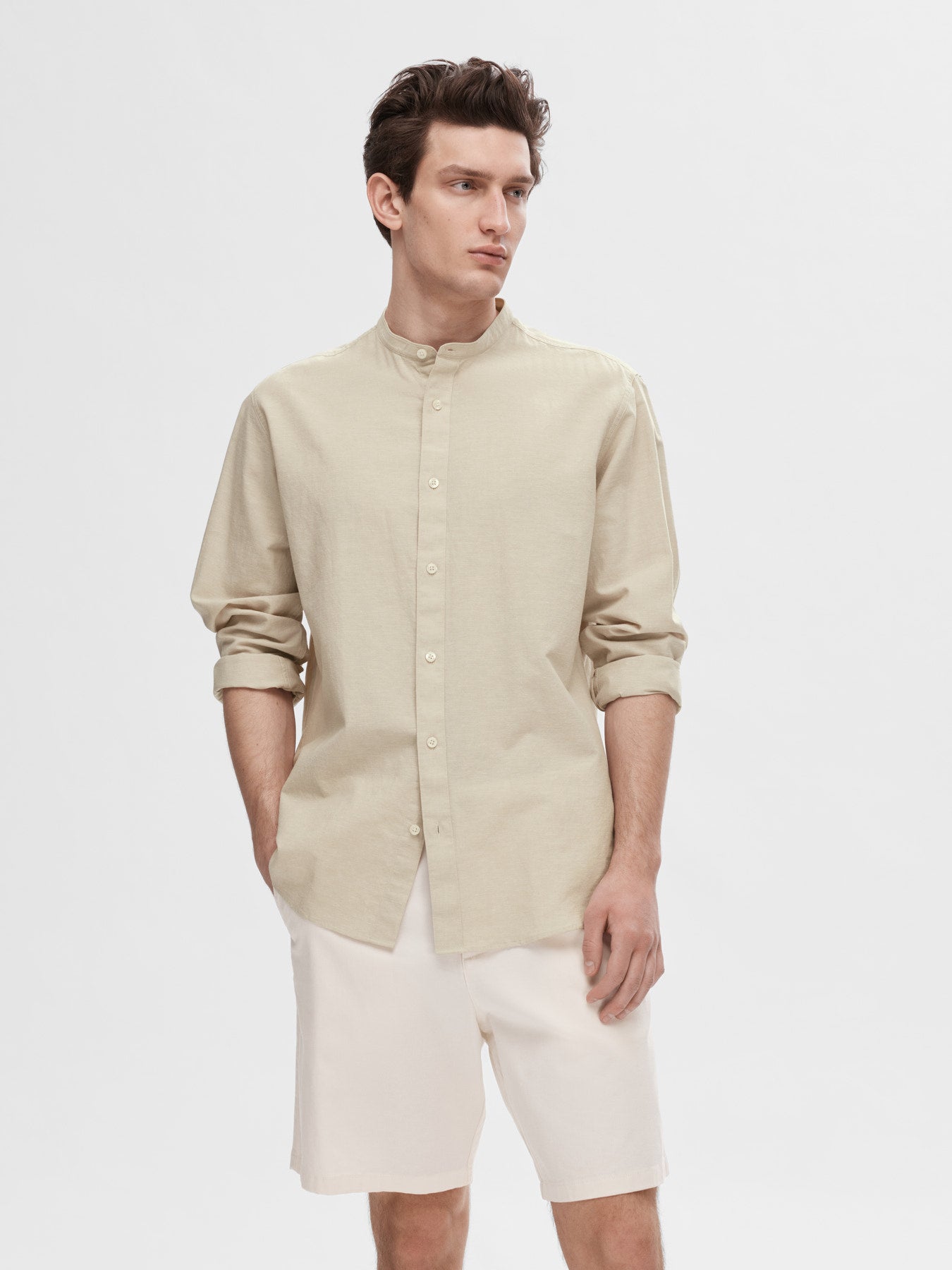 SLHREGSUN SHIRT LS BAND