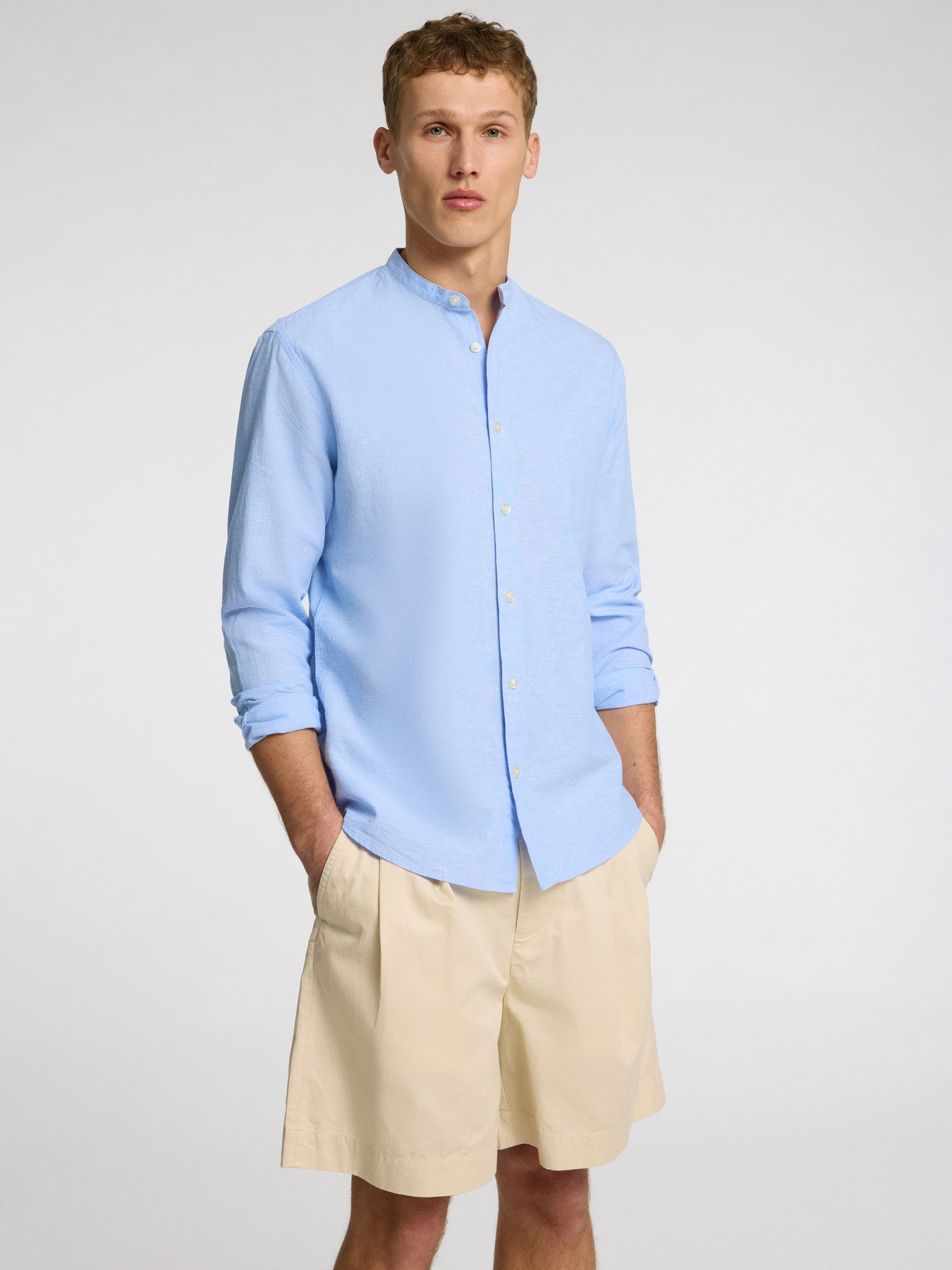 SLHREGSUN SHIRT LS BAND