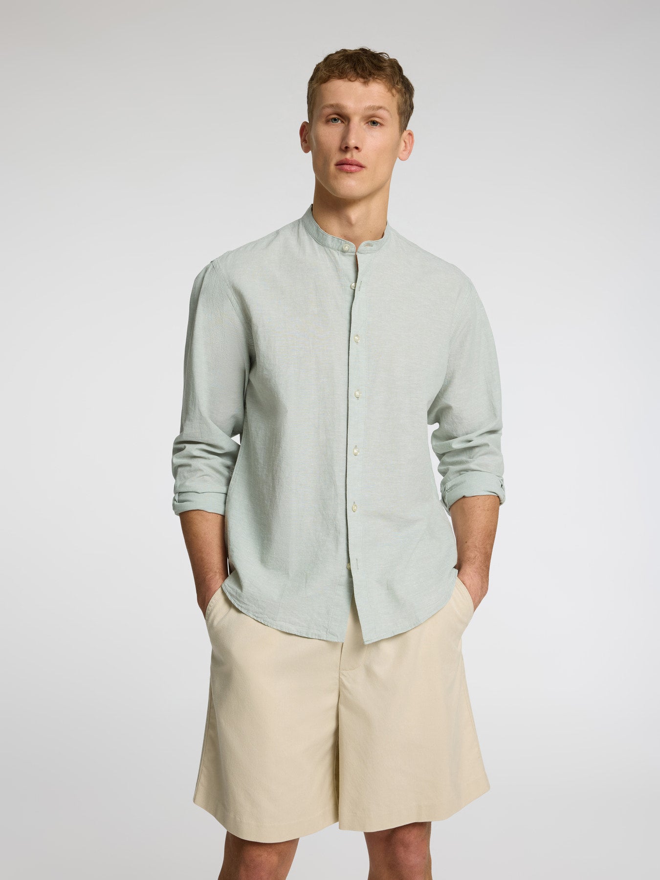 SLHREGSUN SHIRT LS BAND