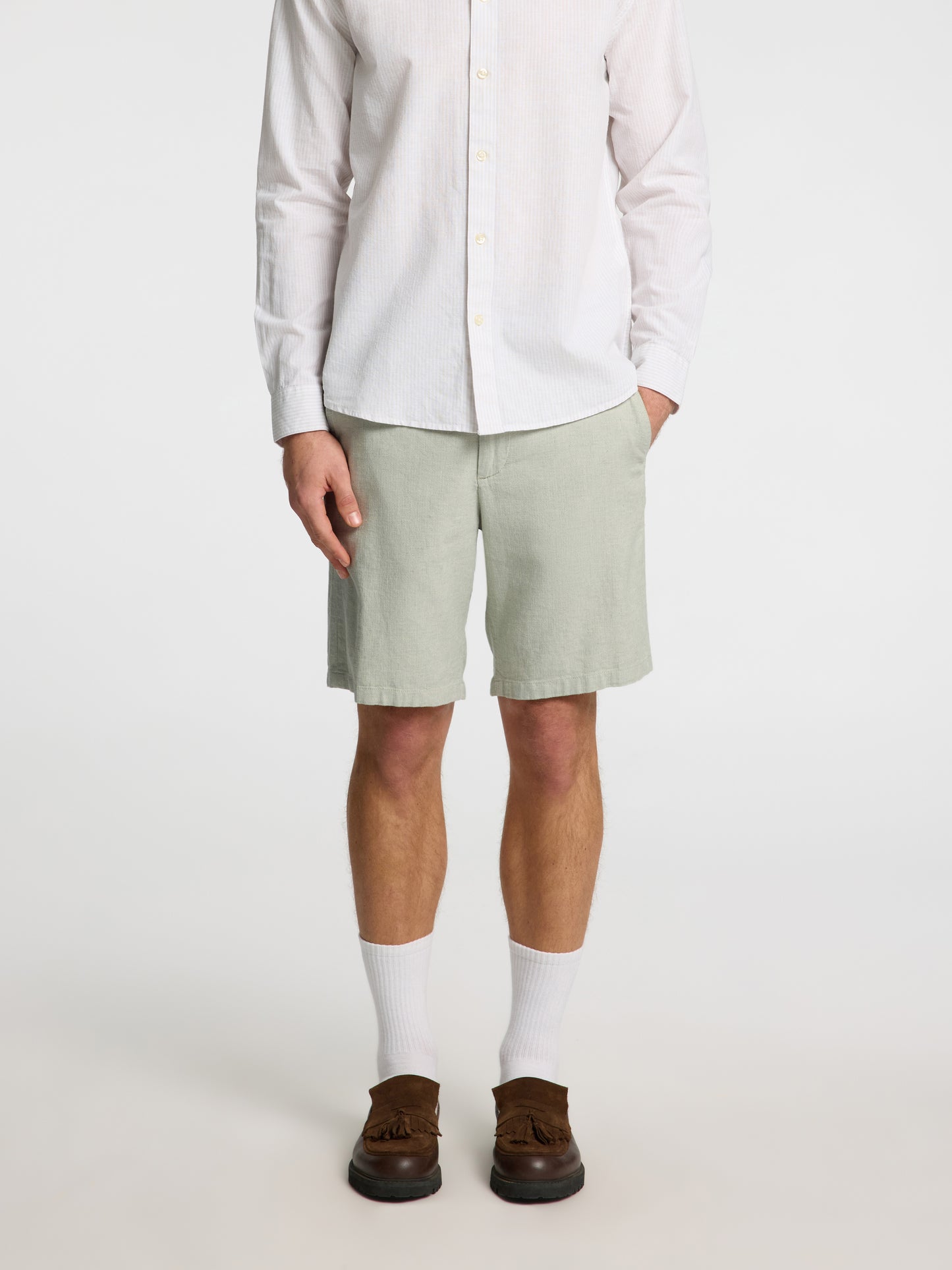 Regular-Brody Linen Shorts NOOS