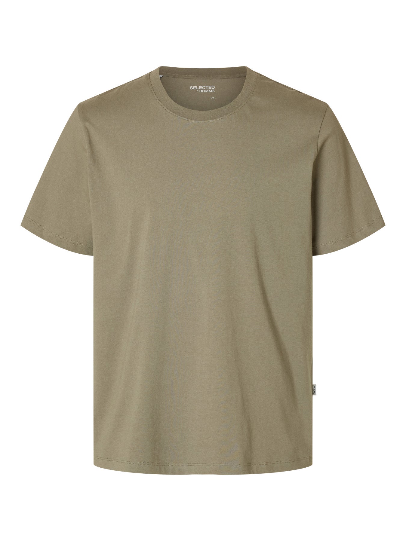 Camiseta Hombre Básica con Cuello Redondo y Manga Corta de Algodón Orgánico | Confort y Estilo Diario