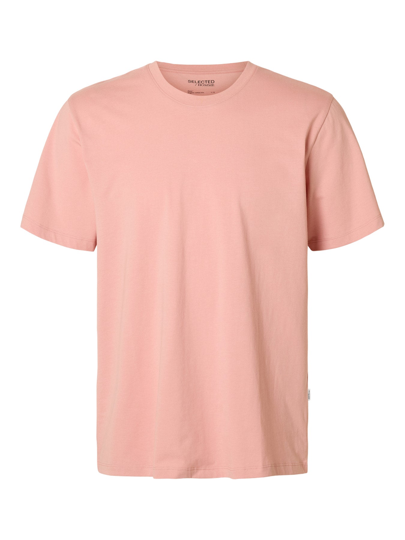 Camiseta Hombre Básica con Cuello Redondo y Manga Corta de Algodón Orgánico | Confort y Estilo Diario
