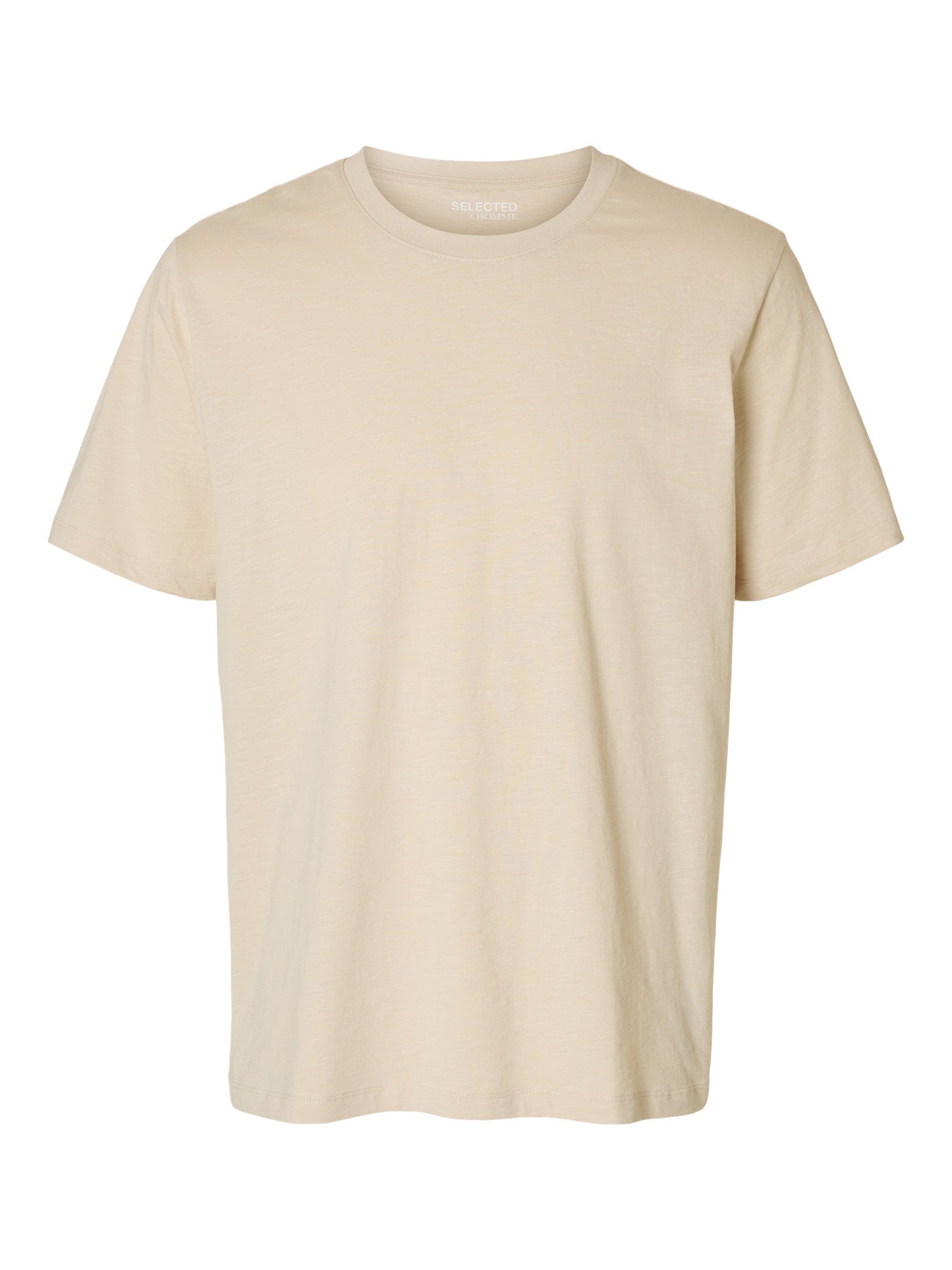 SLHASPEN SLUB SS O-NECK TEE NOOS