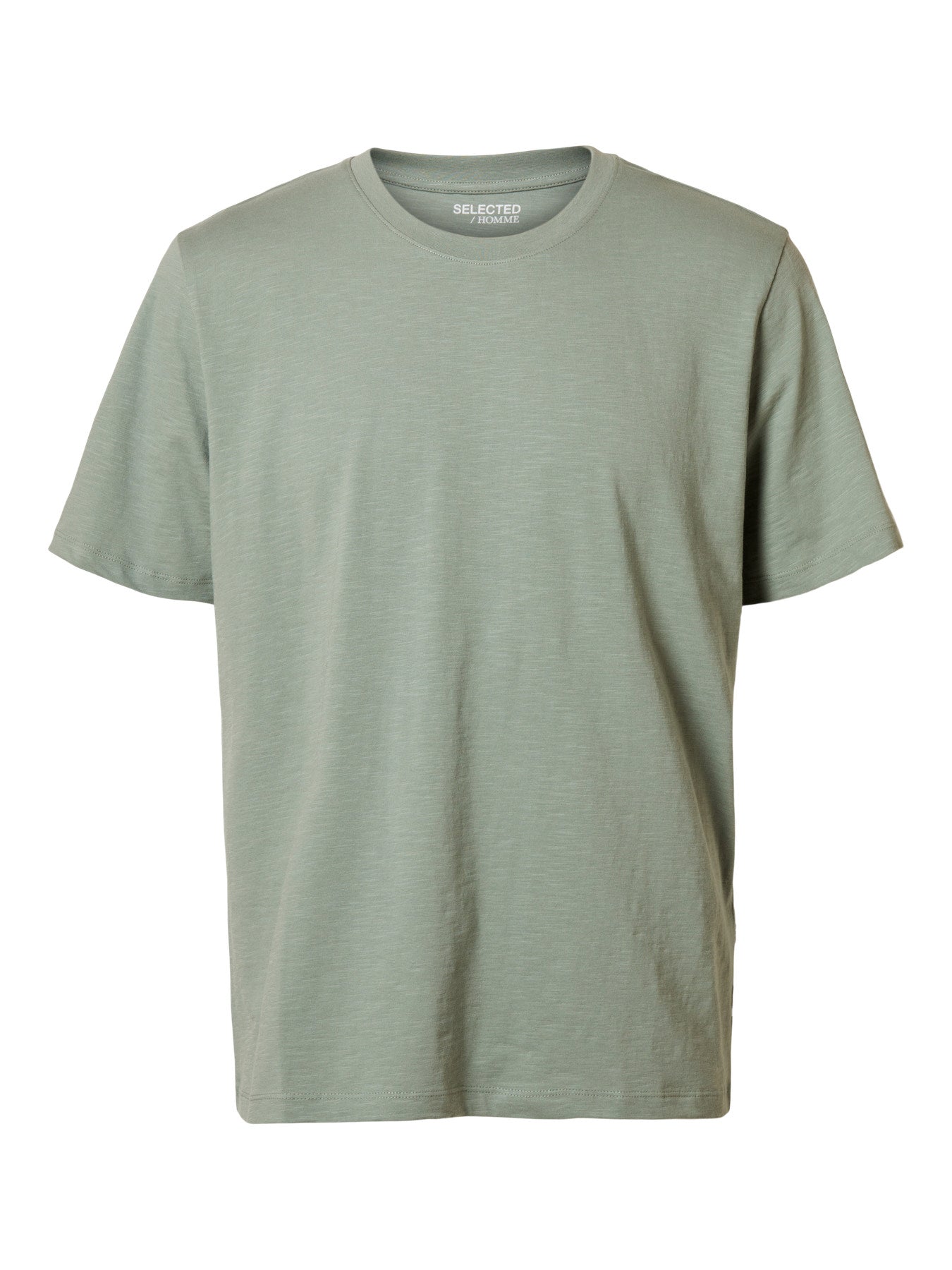 SLHASPEN SLUB SS O-NECK TEE NOOS