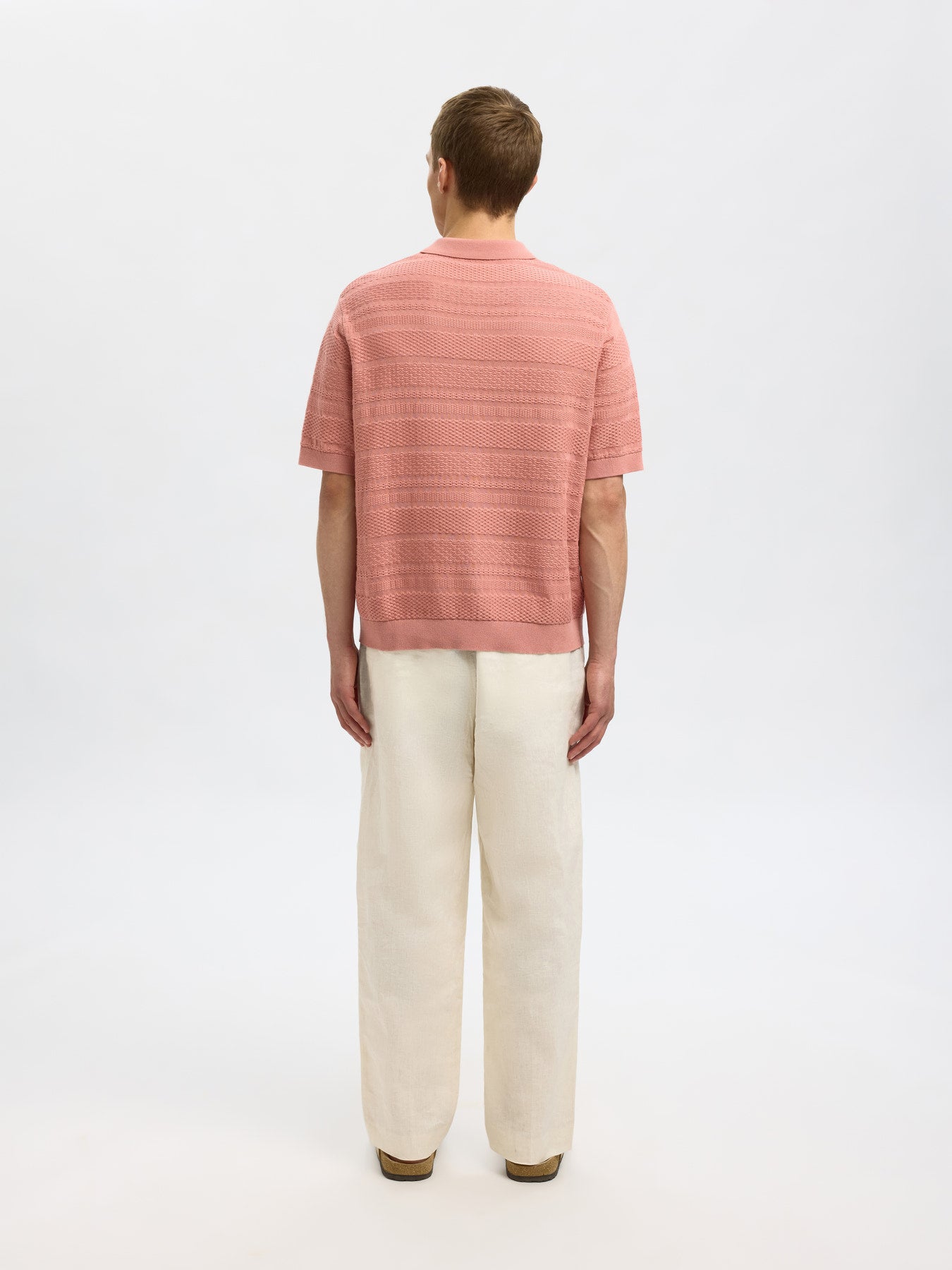 Polo hombre 100% algodón orgánico – Regular Fit, manga corta