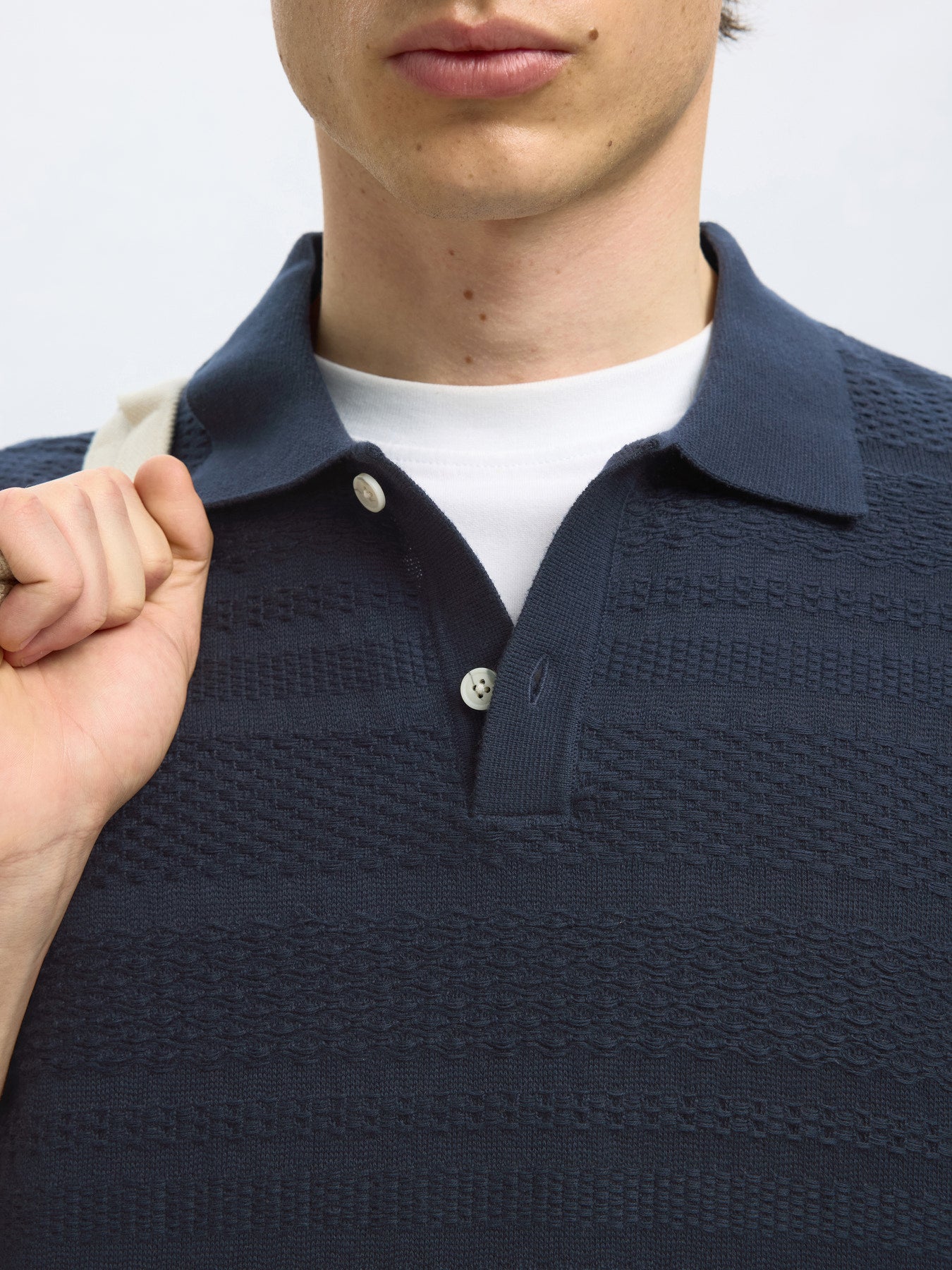 Polo hombre 100% algodón orgánico – Regular Fit, manga corta