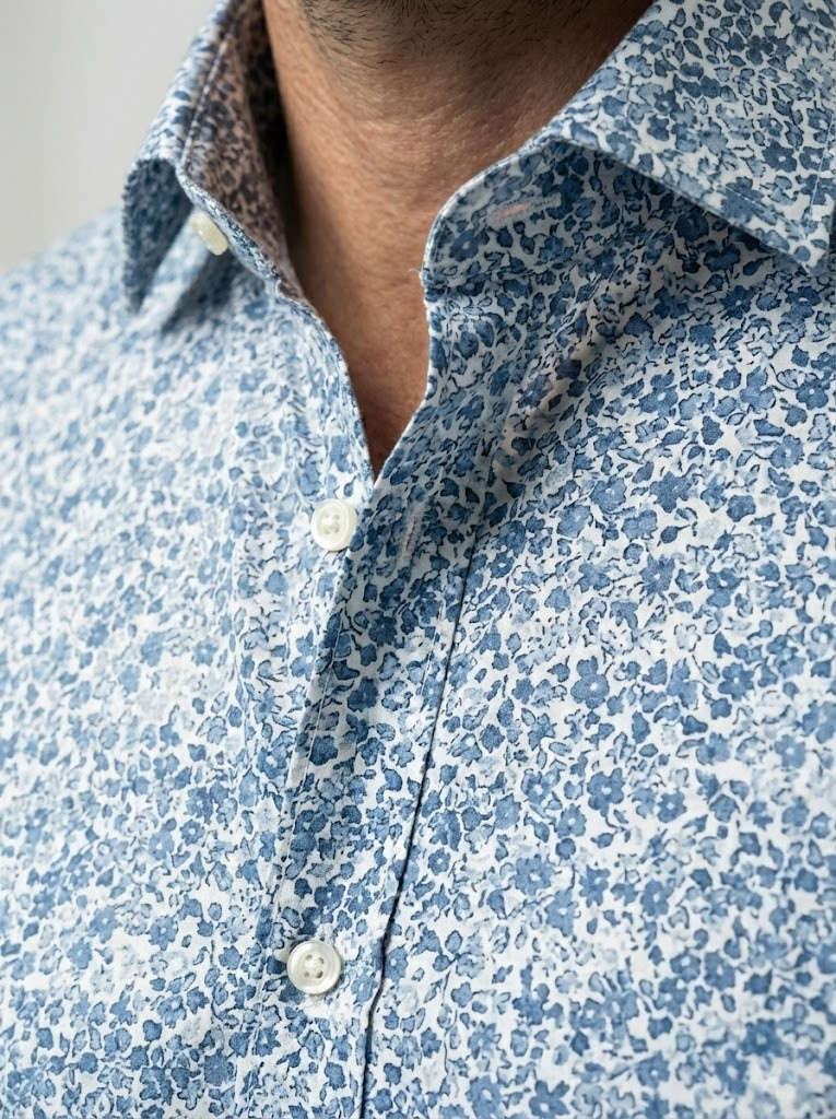Camisa Slim LIBERTY Estampada