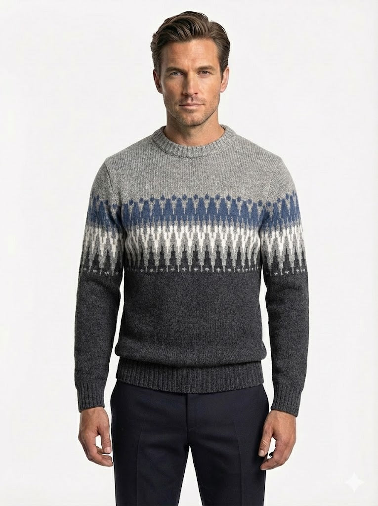 Jersey c/redondo KANE jacquard