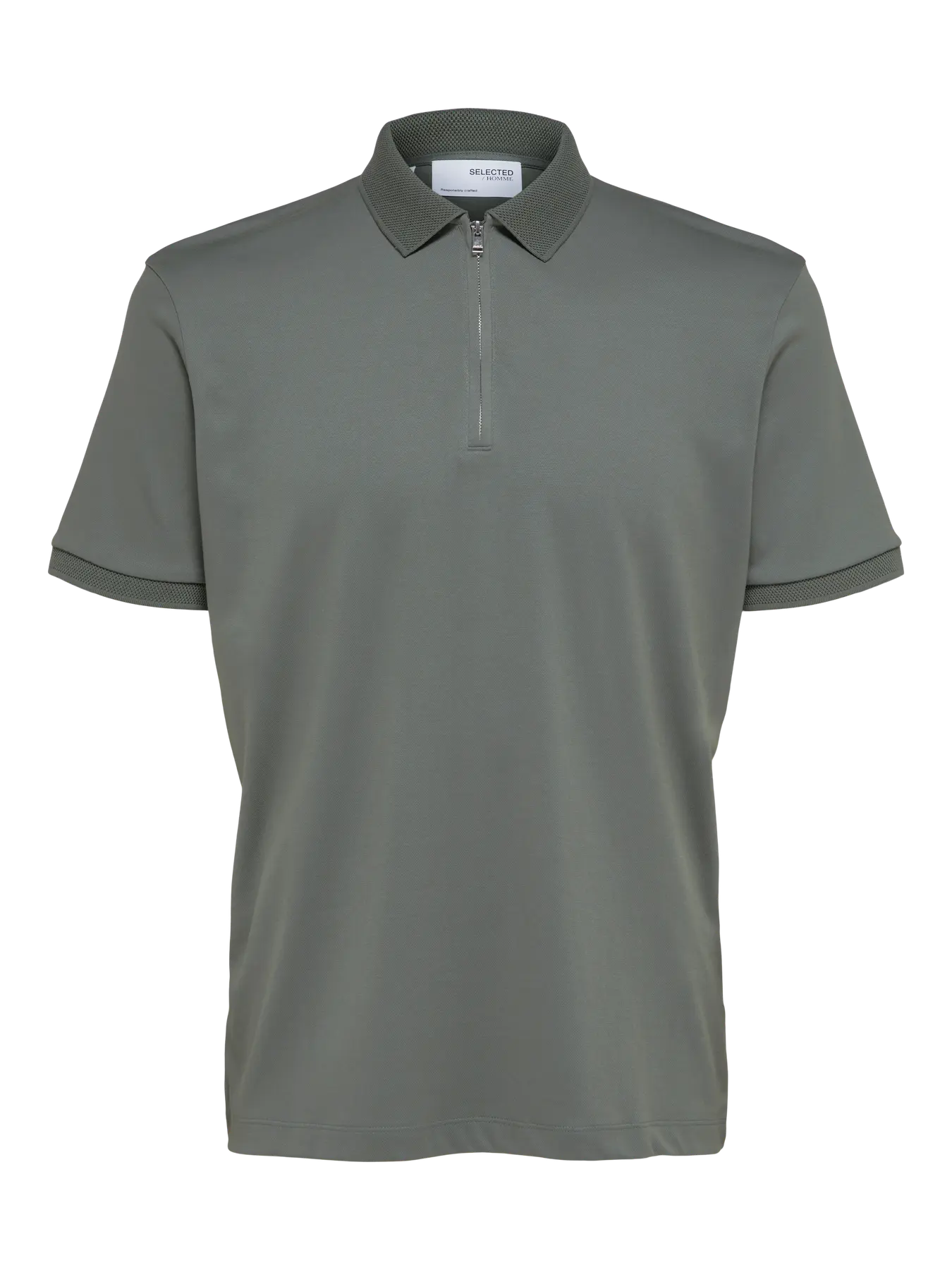 Polo cremallera