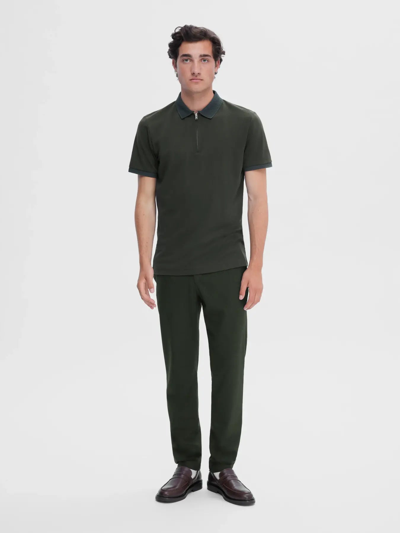 Zip polo