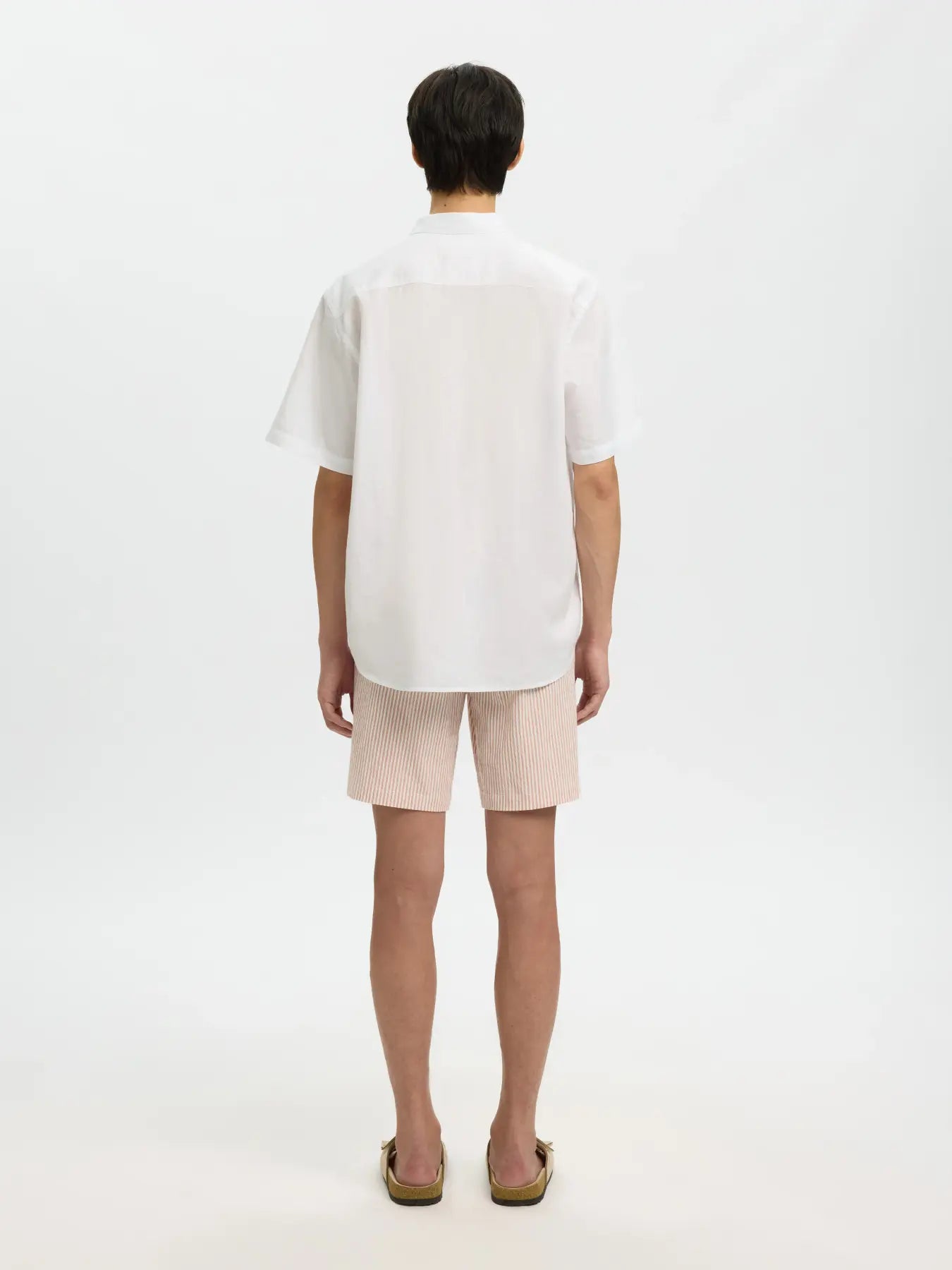 Camisa Corta de Lino