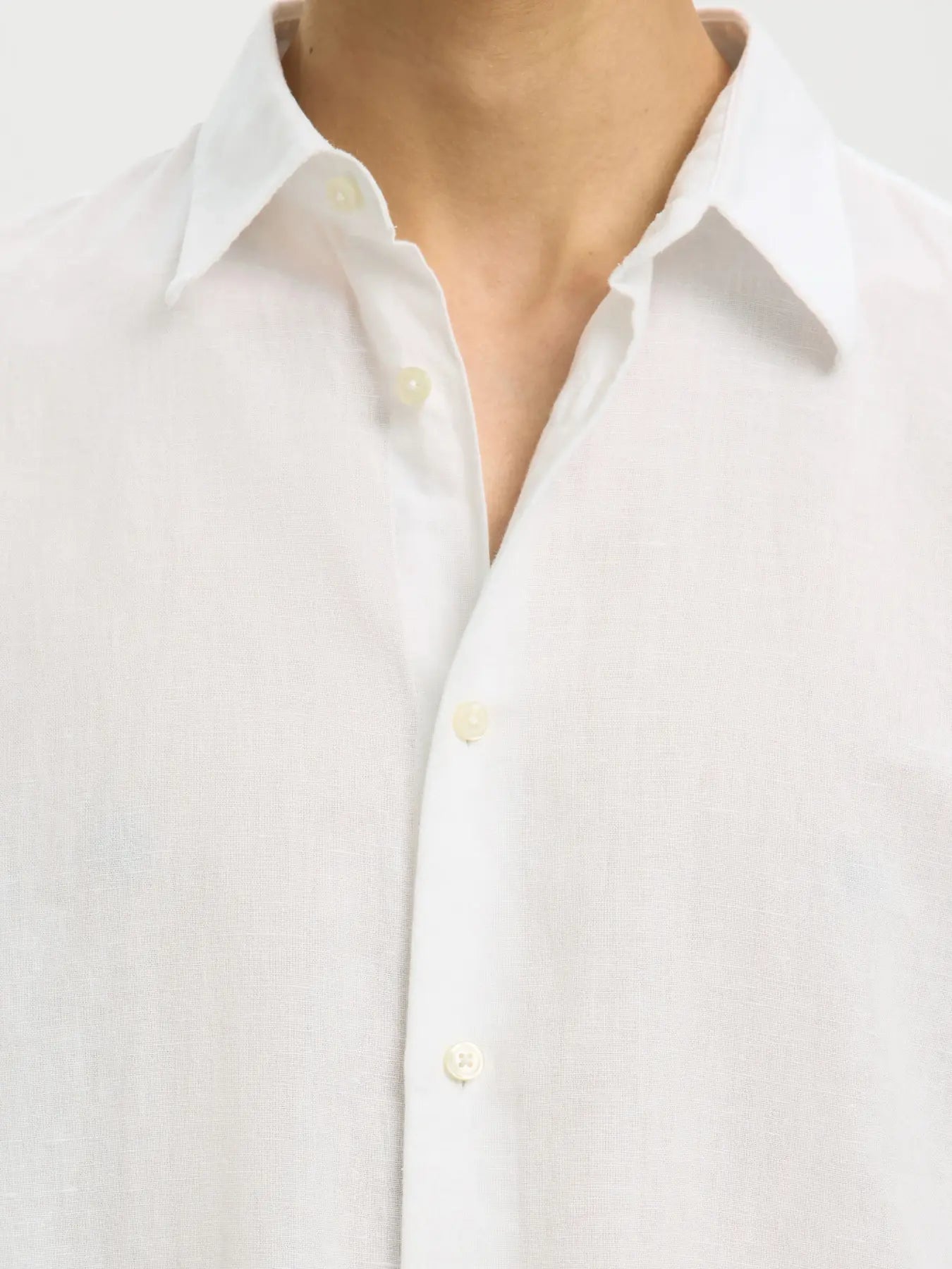 Camisa Corta de Lino