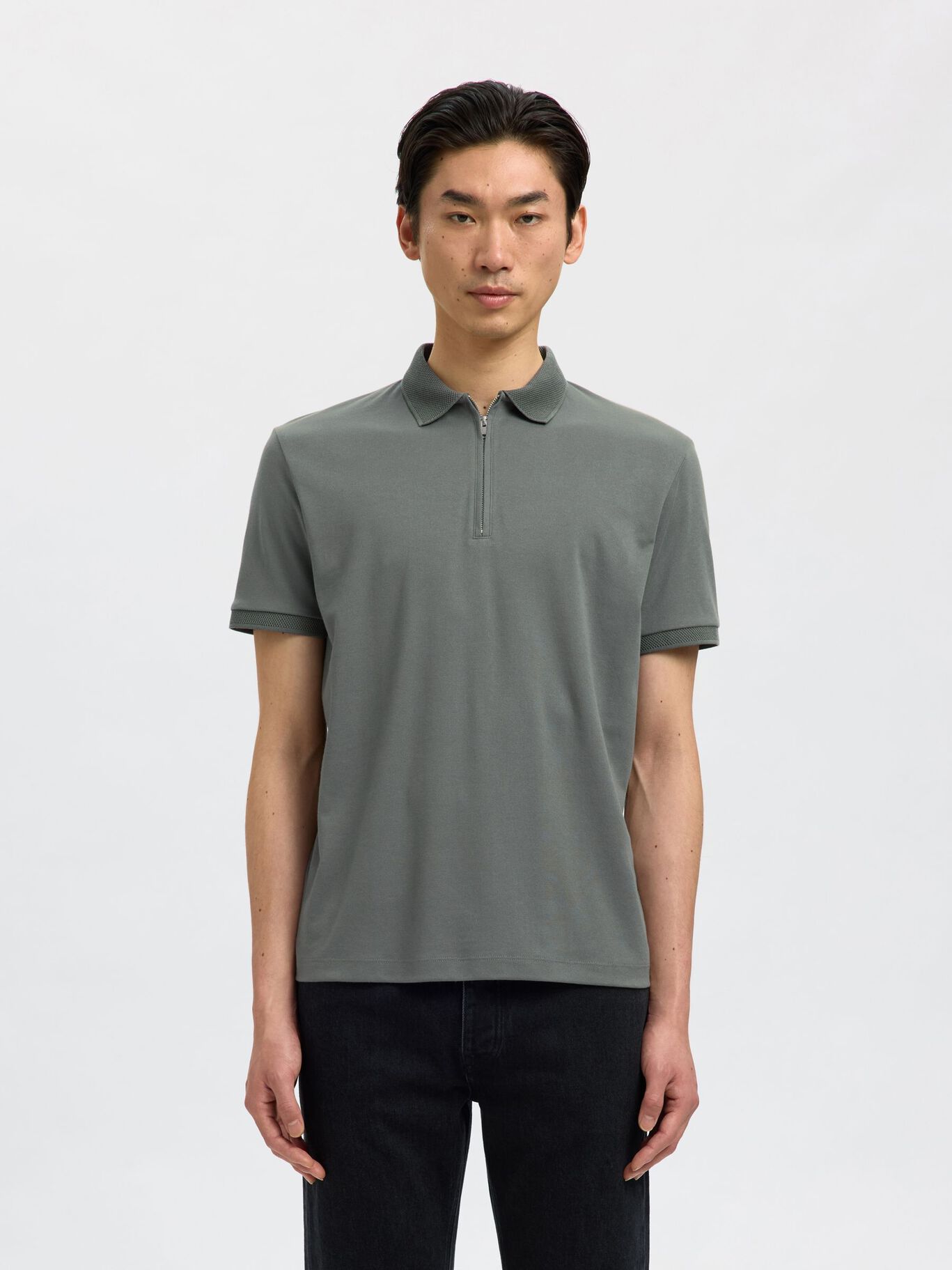 Zip polo