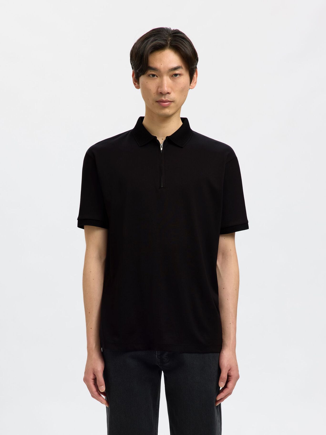 Zip polo