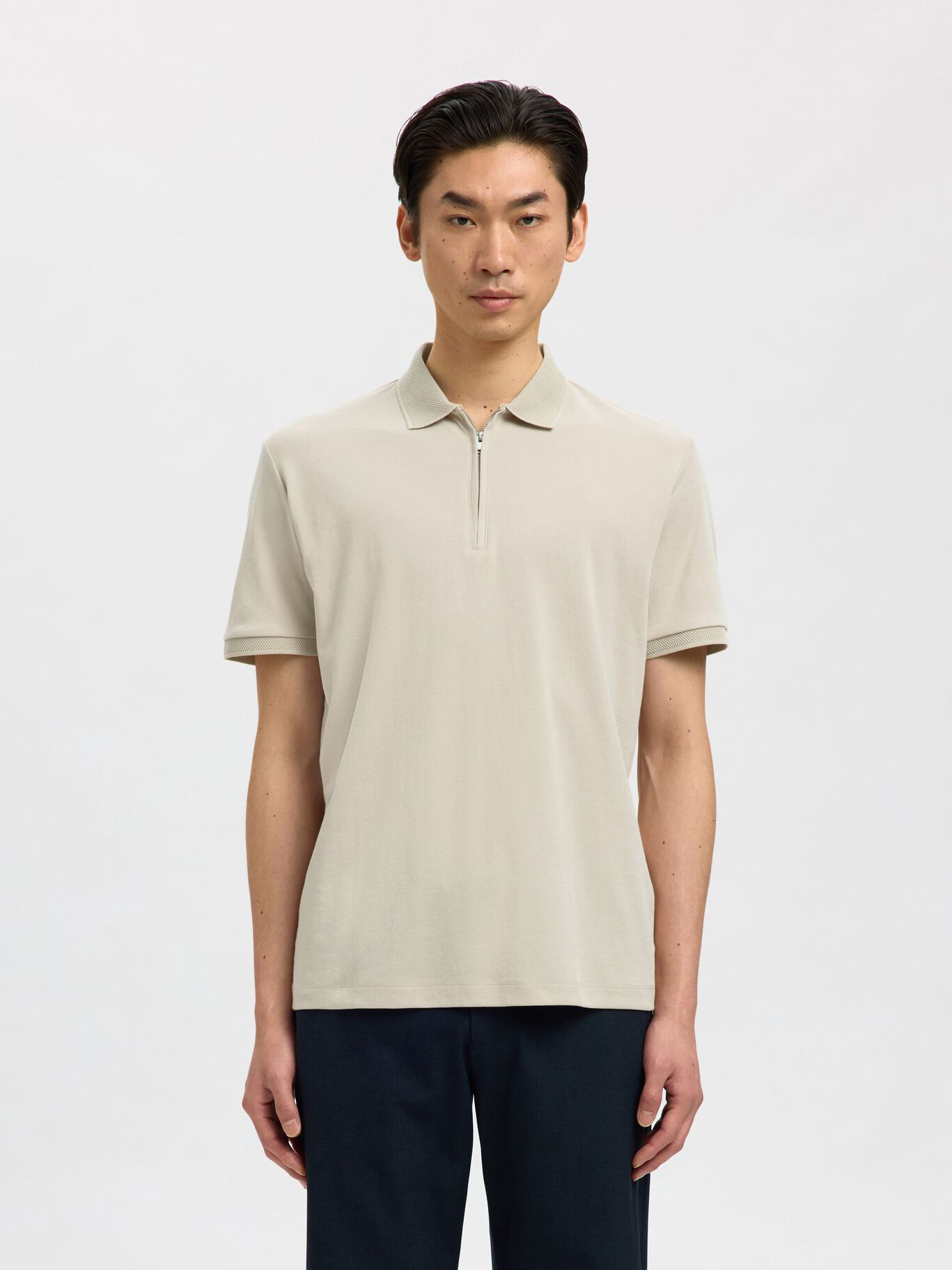 Zip polo