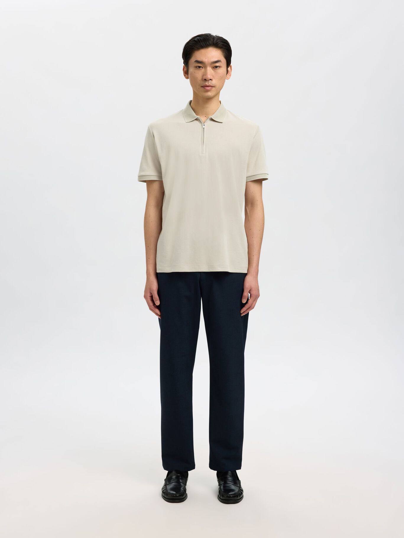 Zip polo