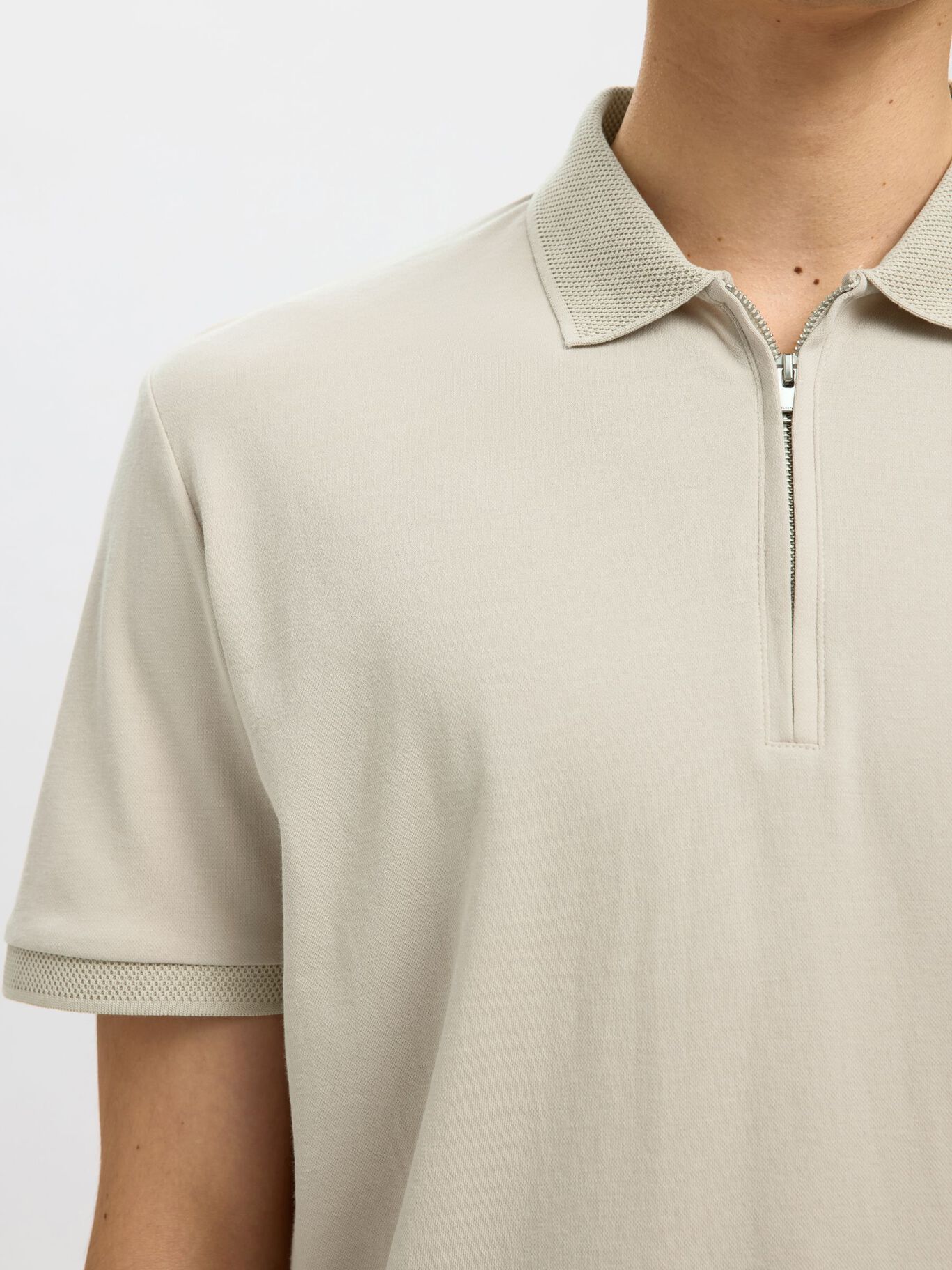 Zip polo