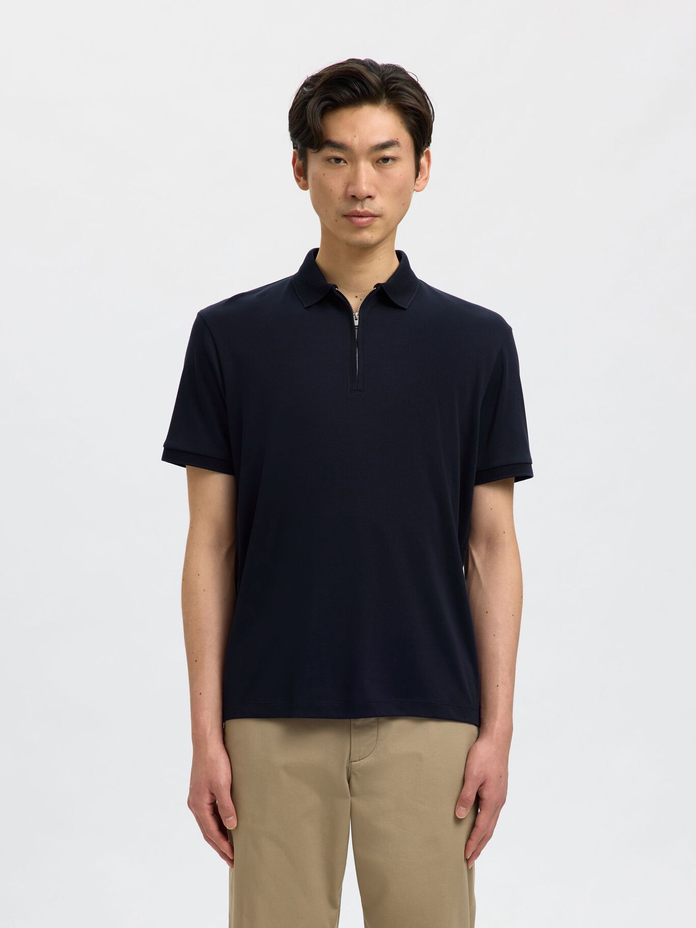 Zip polo