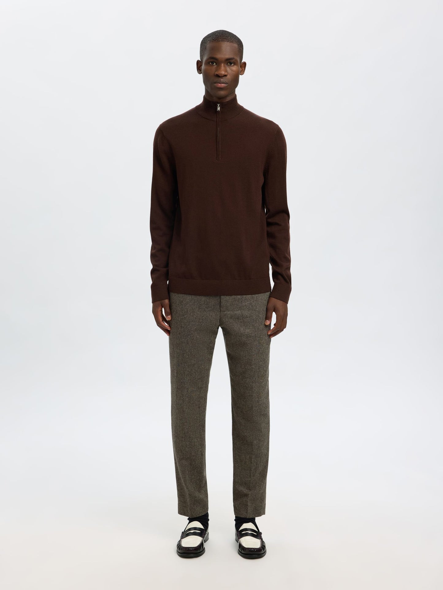 Jersey de Punto con Cremallera