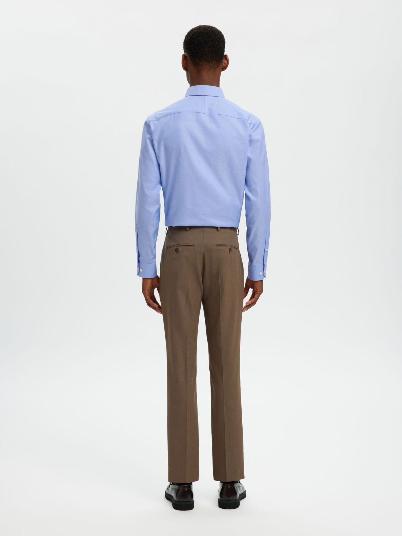 Camisa Slim Fit Hombre – Algodón Oxford, Elegante y Versátil