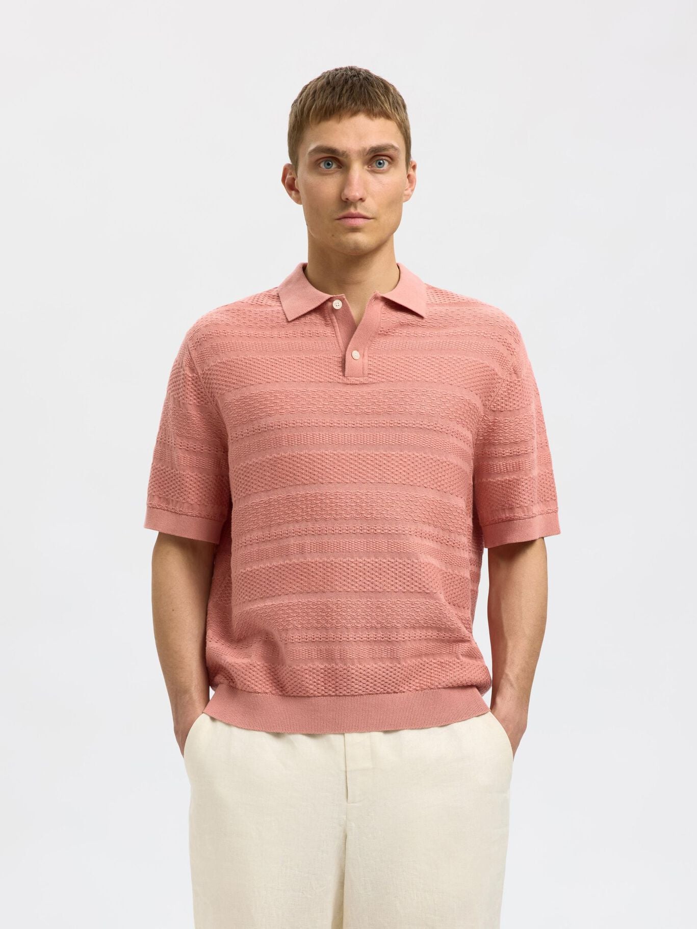 Men's Polo Shirt 100% Organic Cotton – Regular Fit, Short Sleeve