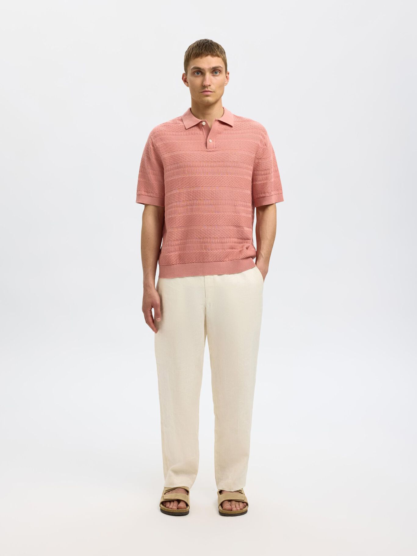 Men's Polo Shirt 100% Organic Cotton – Regular Fit, Short Sleeve
