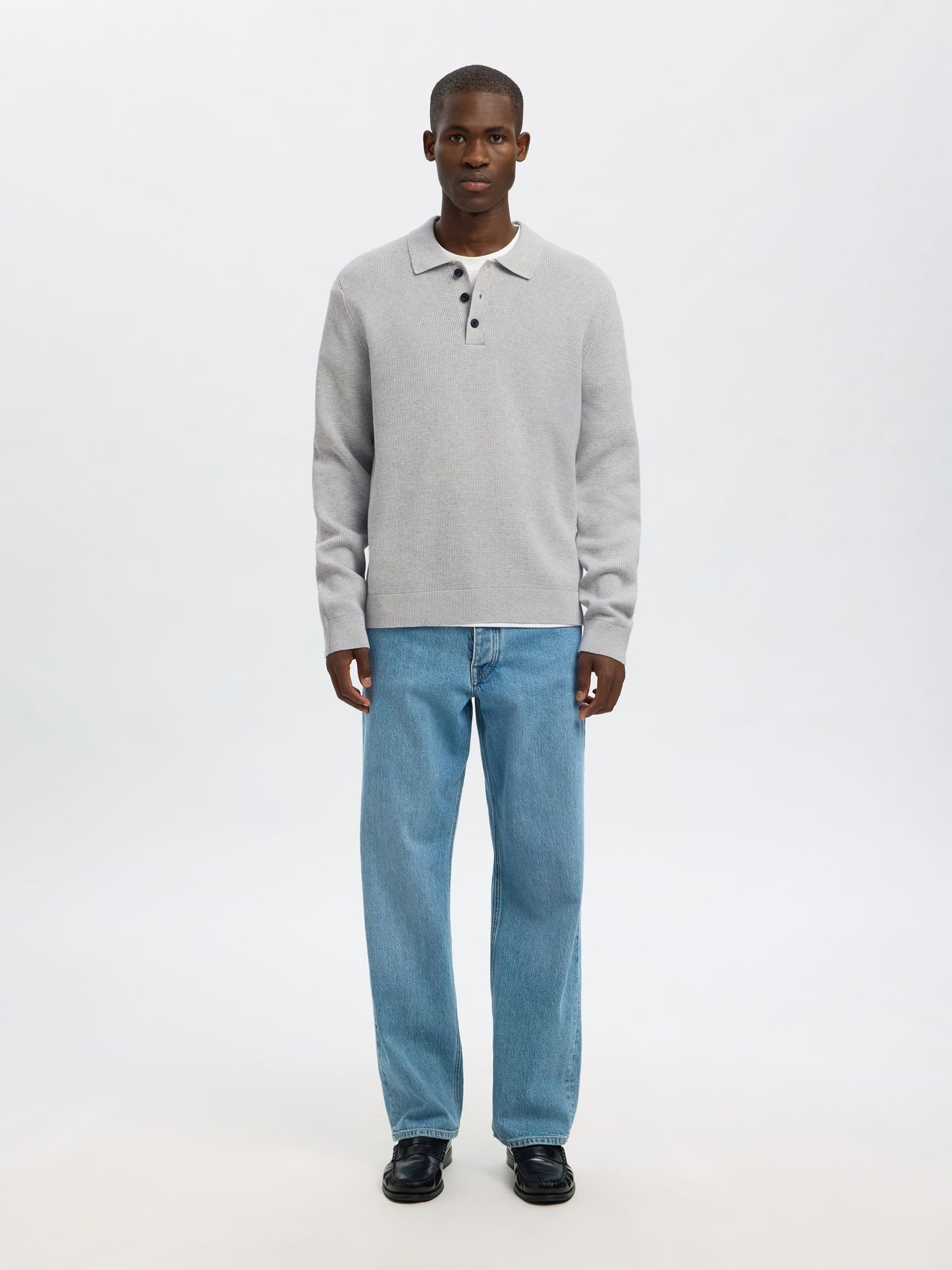 Polo Algodón Manga Larga