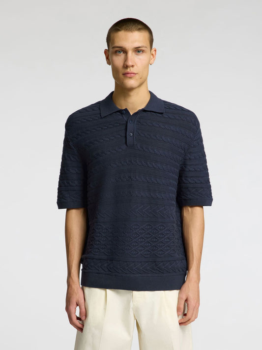SLHDALTON SS POLO DE PUNT RELAXED STRUCT
