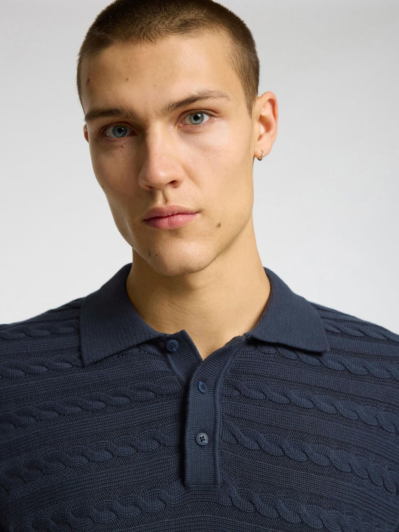 SLHDALTON SS POLO DE PUNT RELAXED STRUCT