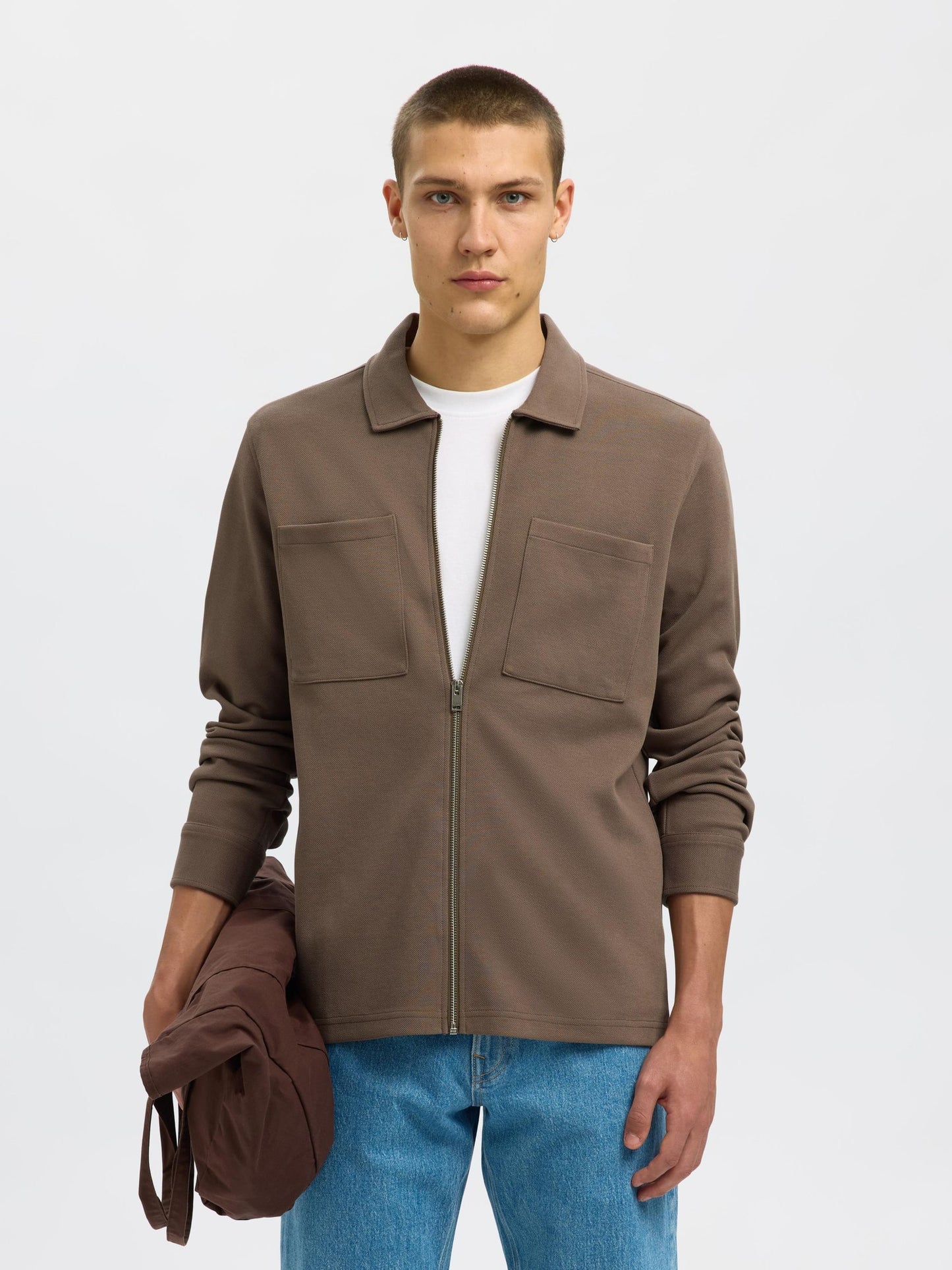 Sobrecamisa con Cremallera