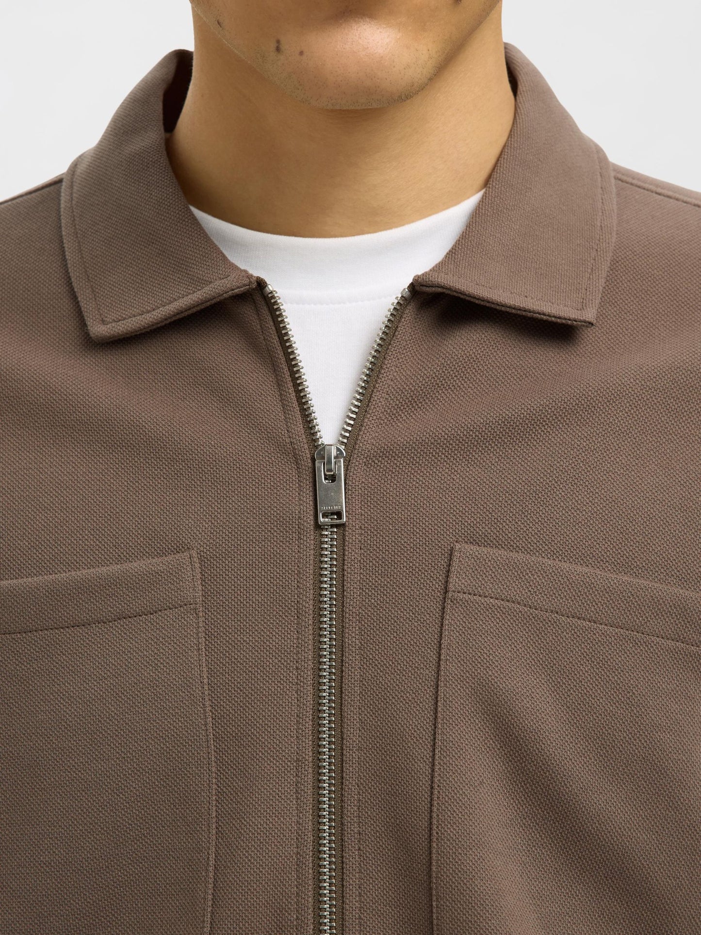 Sobrecamisa con Cremallera