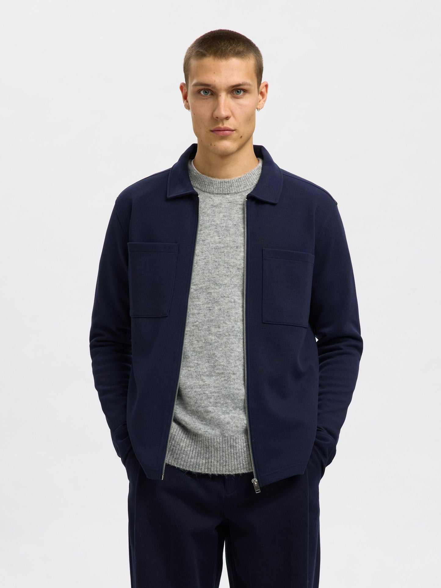 Sobrecamisa con Cremallera