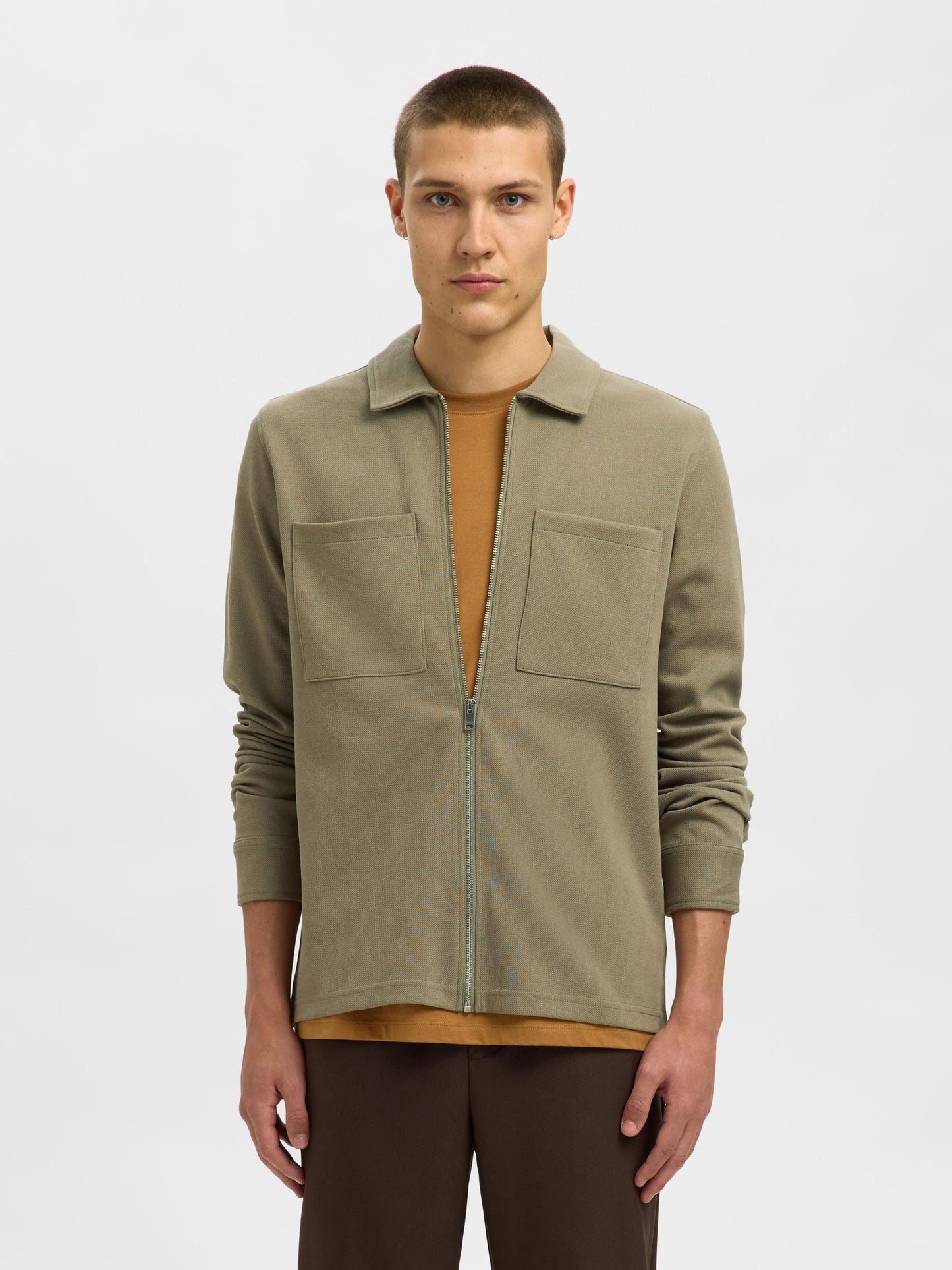 Sobrecamisa con Cremallera