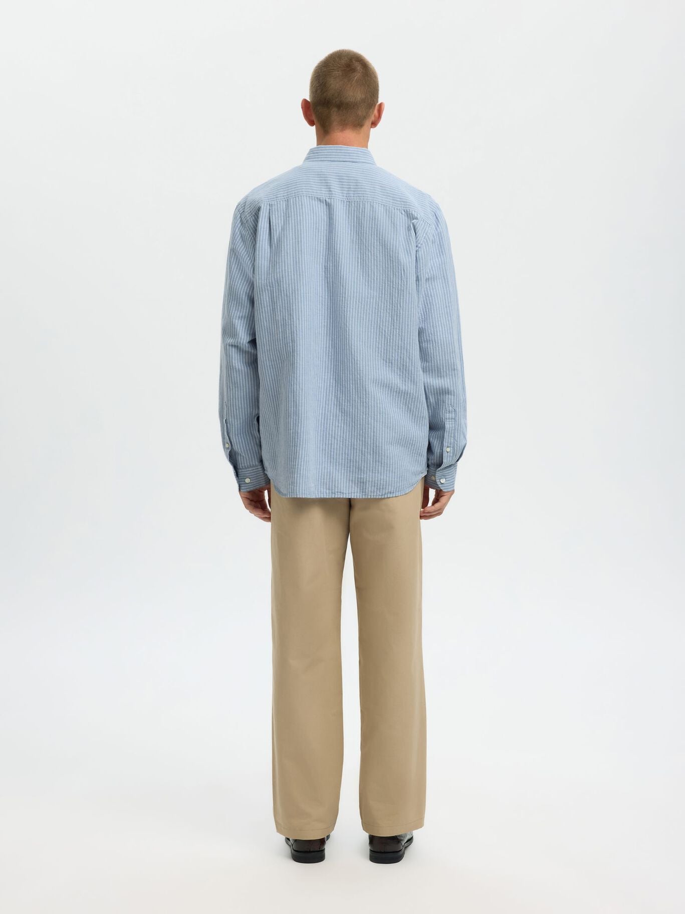 Camisa Larga de Lino