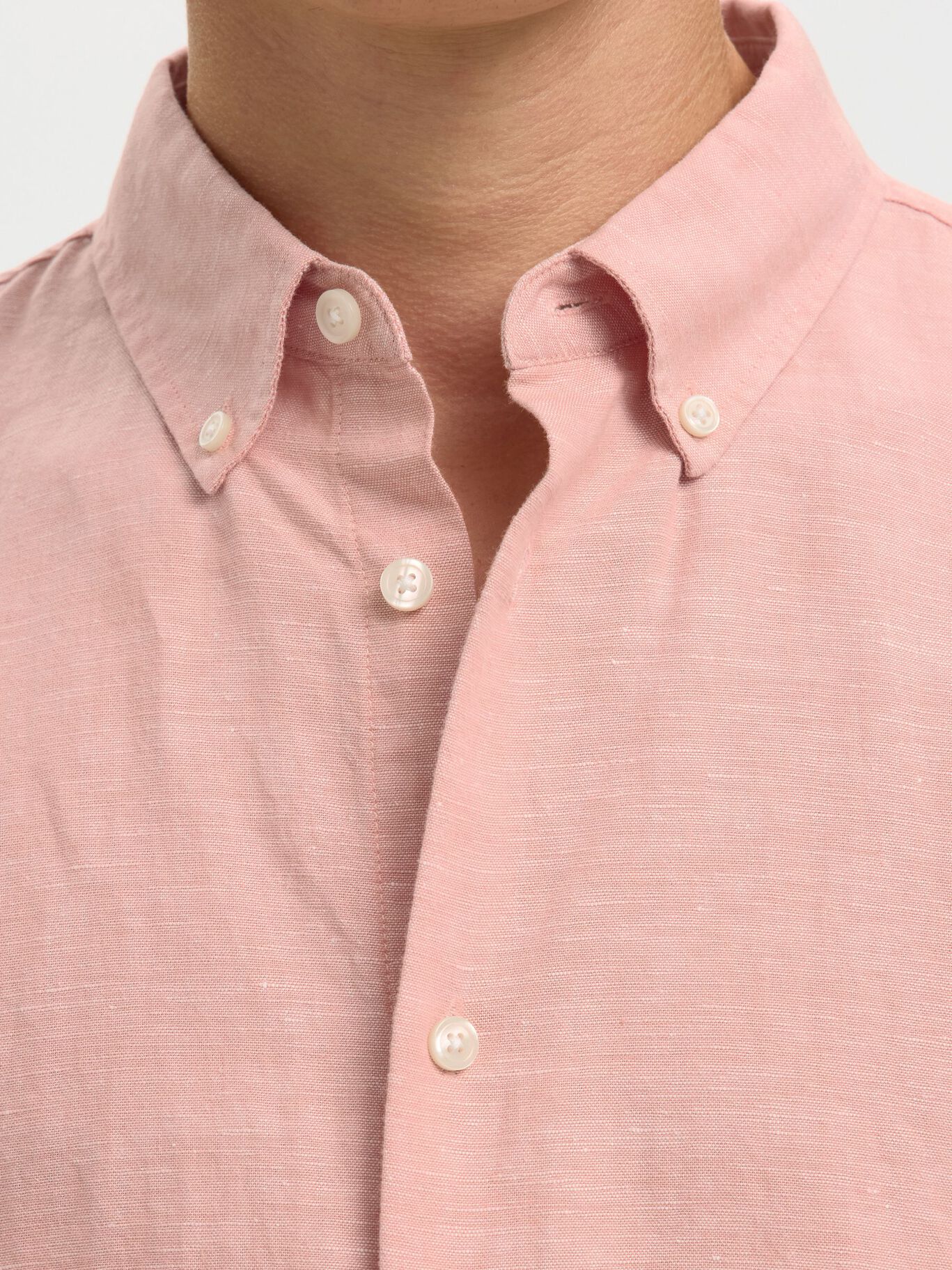 Camisa Larga de Lino