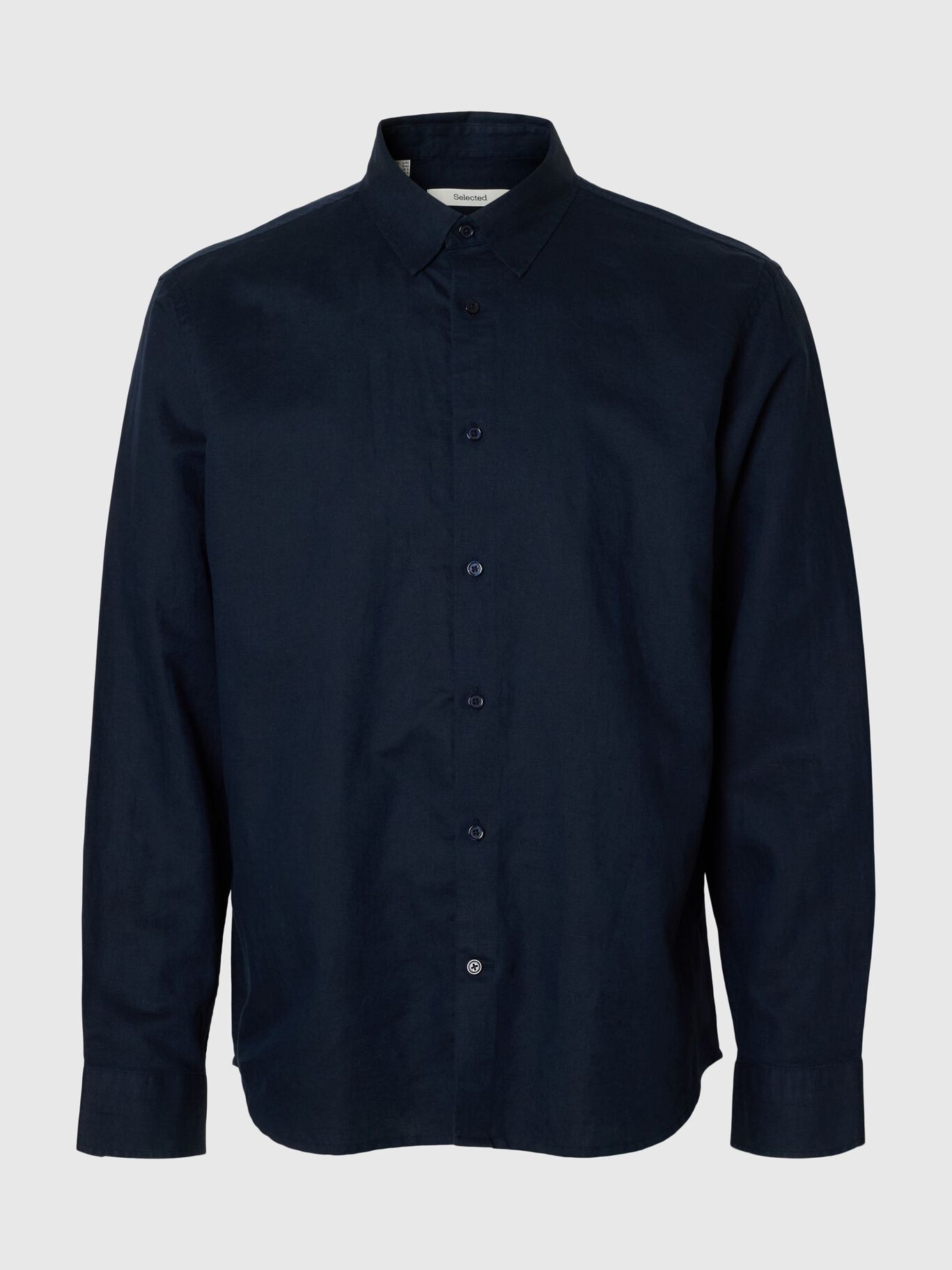 Camisa Larga de Lino