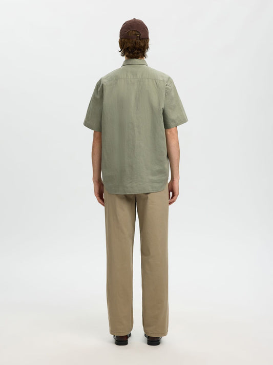 Camisa Corta de Lino