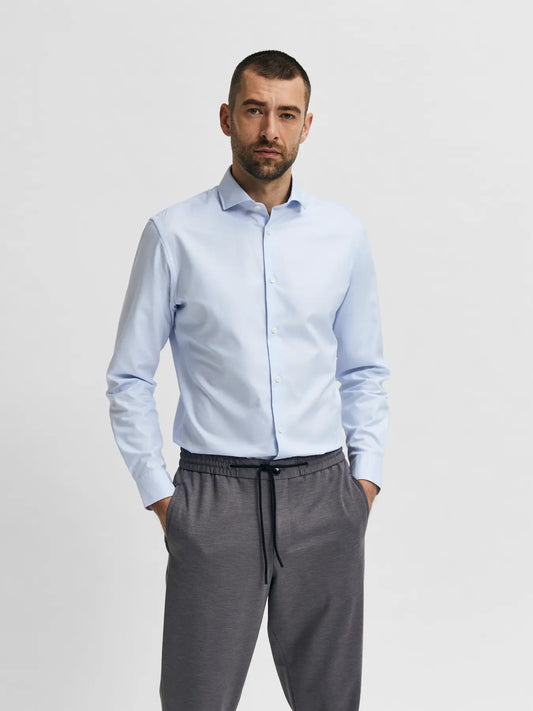 Slim-Ethan Shirt Ls Cut Away