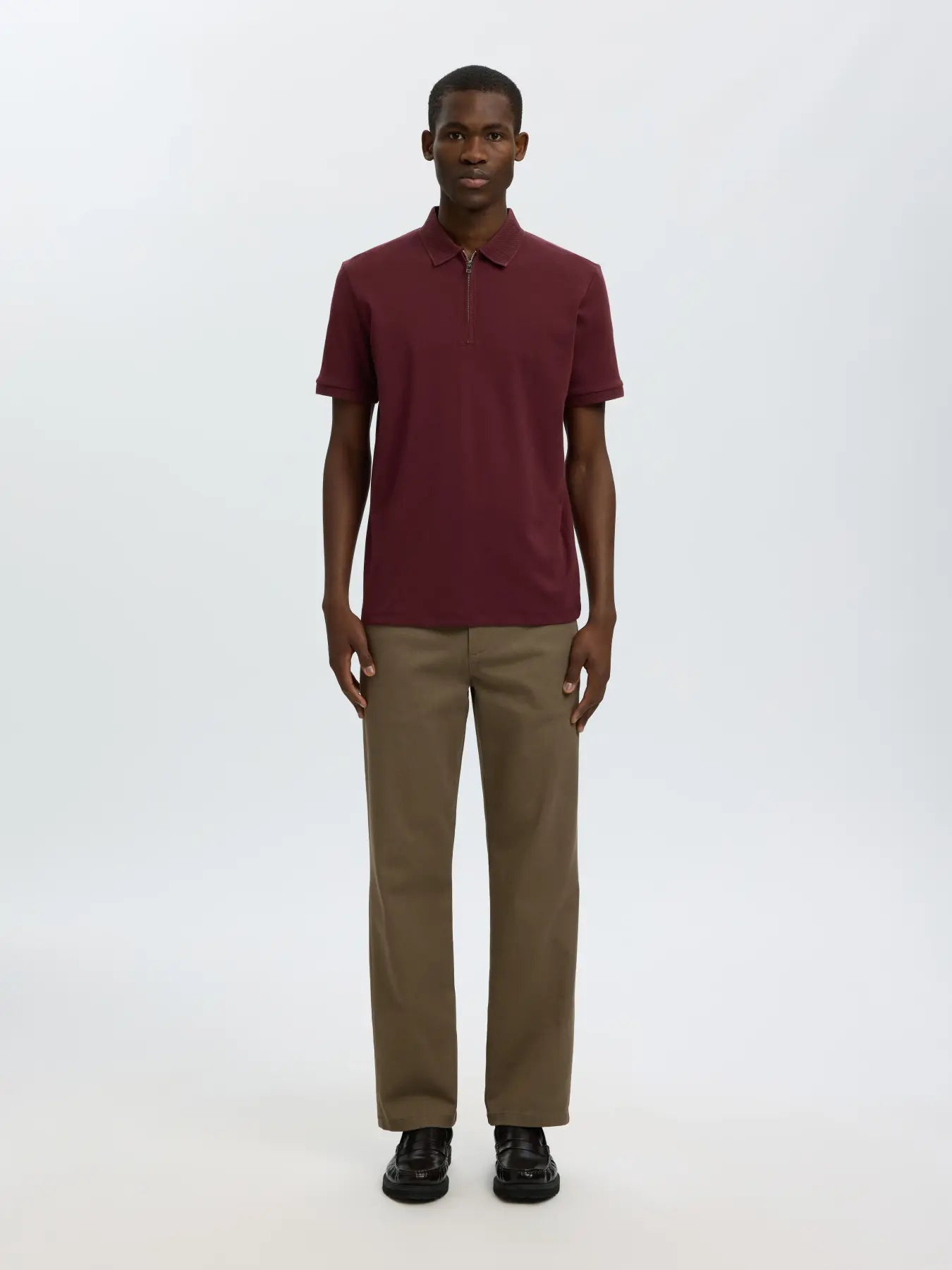 Zip polo