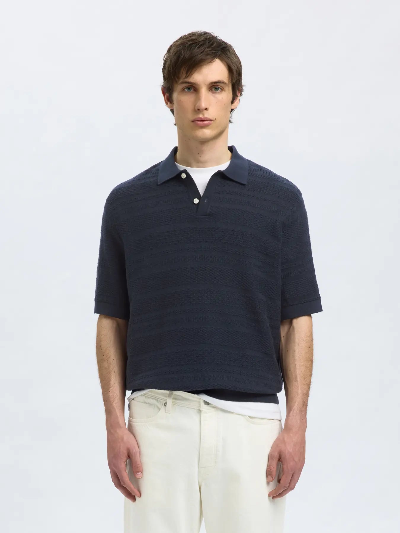 Men's Polo Shirt 100% Organic Cotton – Regular Fit, Short Sleeve
