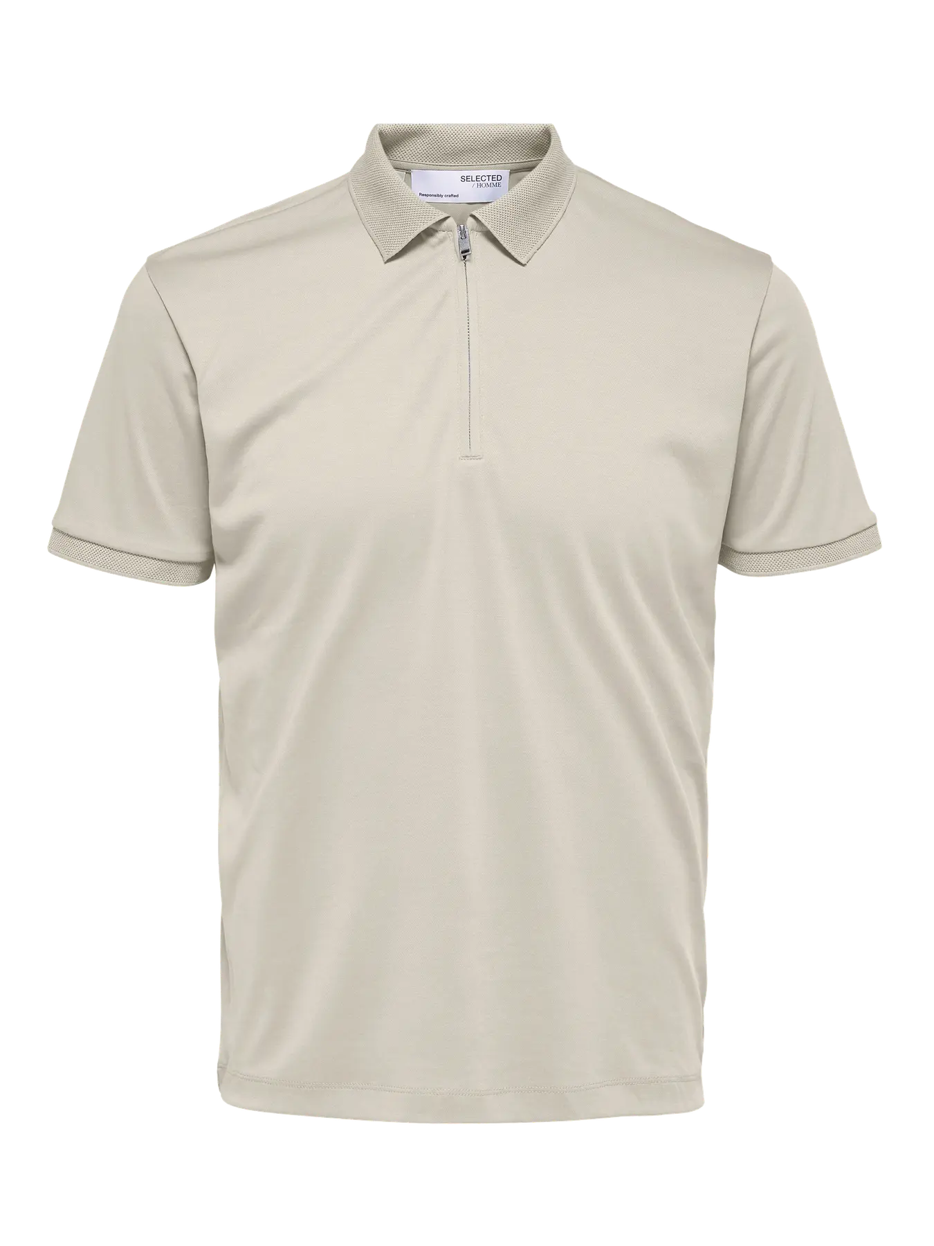 Polo cremallera