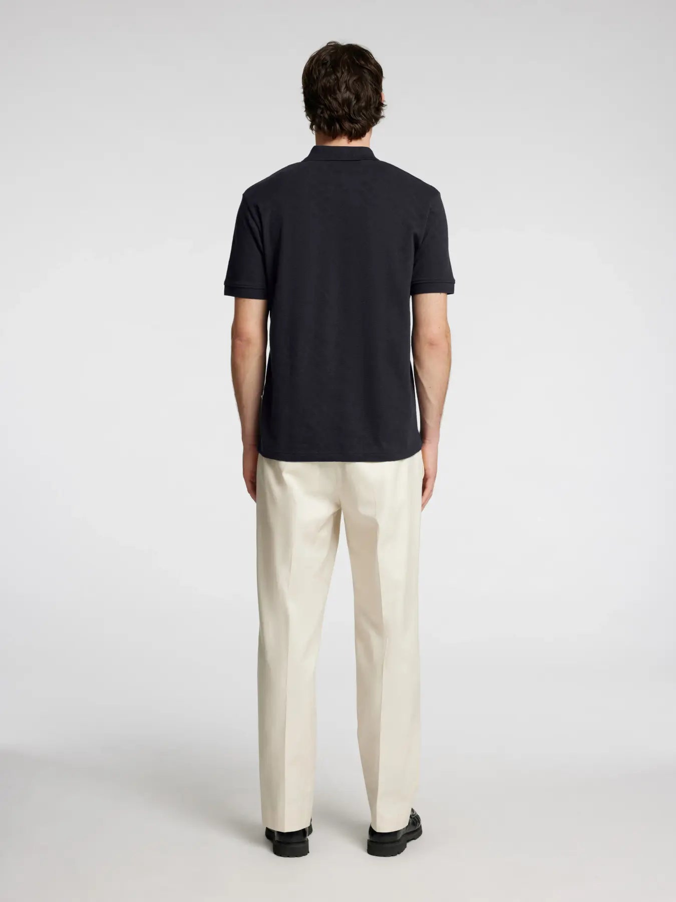 POLO M.C. SLHPAUL JACQUARD