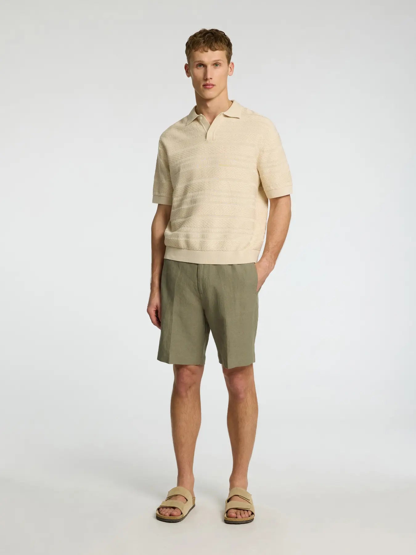 Men's Polo Shirt 100% Organic Cotton – Regular Fit, Short Sleeve